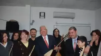 Başkan Posbıyık Devam Eden Kursları İnceledi