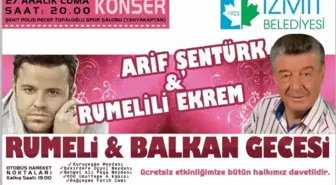 İzmit'te Rumeli-Balkan Gecesi