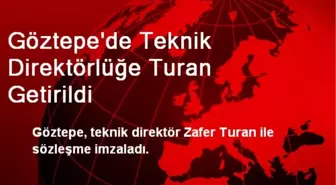 Göztepe'de Teknik Direktörlüğe Turan Getirildi