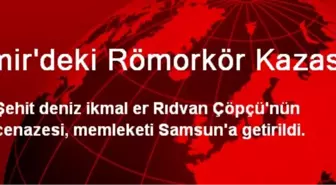 İzmir'deki Römorkör Kazası