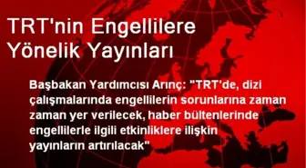 TRT'nin Engellilere Yönelik Yayınları