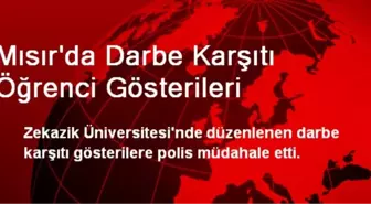 Mısır'da Darbe Karşıtı Öğrenci Gösterileri