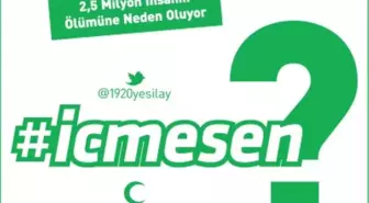 Yeşilay'dan Yeni Yıl İçin Sosyal Medya Kampanyası İçmesen