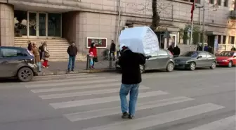 Zonguldak'ta Tabutlu Eylem