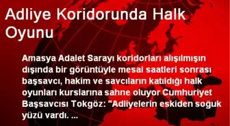 Adliye Koridorunda Halk Oyunu