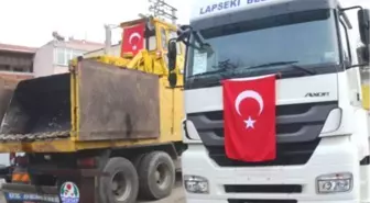 Lapseki Belediyesi Yeni Araçlarını Tanıttı