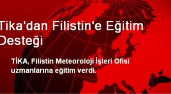 Tika'dan Filistin'e Eğitim Desteği