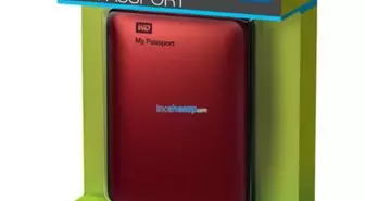 Western Digital 1 Tb 2.5' My Passport Se Usb3.0 Kırmızı Taşınabilir Disk (Wdbbep0010brd-Eesn)