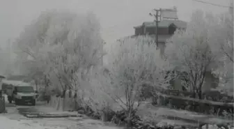 Ardahan'da Kış Mevsimi Adeta Göz Kamaştırıyor