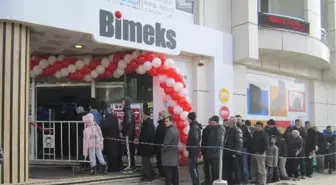 Bolu'da Bimeks Mağazası Açıldı