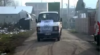 İnşaatta kalan aile, sıcak yuvaya kavuştu -