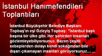 İstanbul Hanımefendileri Toplantıları