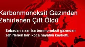 Karbonmonoksit Gazından Zehirlenen Çift Öldü