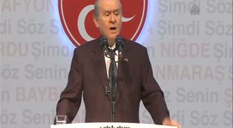 Bahçeli: ''Yeni Türkiye, yolsuzluktur, kanunsuzluktur'' -