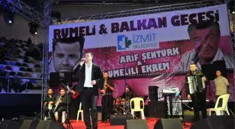 İzmit'te Rumeli ve Balkan Gecesi Düzenlendi