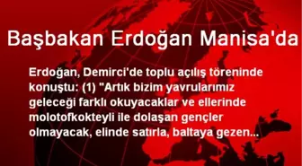 Başbakan Erdoğan Manisa'da