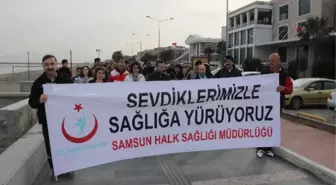 Samsun'da Sağlıklı Yaşam Yürüyüşü