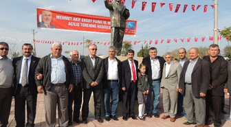 Aksu'da Mehmet Akif Ersoy Parkı Açıldı