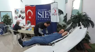 Erzurum Şifa Hastanesi Çalışanları Kan Verdi