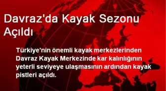 Davraz'da Kayak Sezonu Açıldı