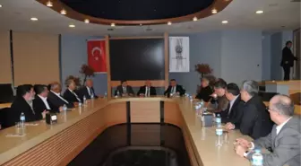 Başkan Kocamaz, Mersin Ticaret Borsası'nı Ziyaret Etti