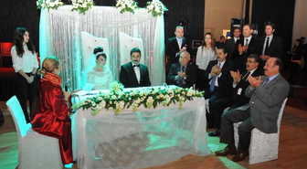 TBMM Başkanı Çiçek Nikah Şahidi Oldu