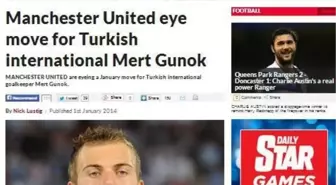 Manchester Unıted, Mert Günok'u İstiyor