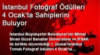 İstanbul Fotoğraf Ödülleri 4 Ocak'ta Sahiplerini Buluyor