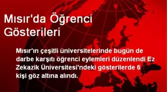 Mısır'da Öğrenci Gösterileri