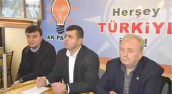 AK Parti Alaplı İlçe Başkanlığında Görev Dağılımı