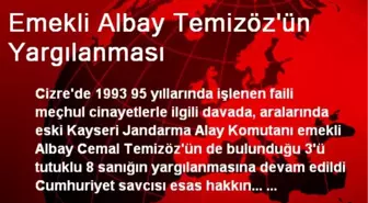 Emekli Albay Temizöz'ün Yargılanması