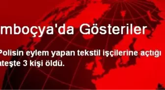 Kamboçya'da Gösteriler