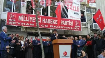 MHP'nin Seyhan Adayı Çalışkan'a Coşkulu Karşılama