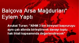 Balçova Arsa Mağdurları' Eylem Yaptı