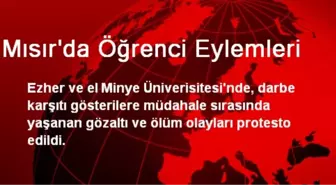 Mısır'da Öğrenci Eylemleri