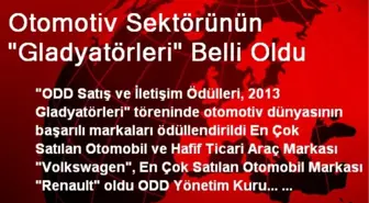 Otomotiv Sektörünün 'Gladyatörleri' Belli Oldu