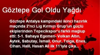 Göztepe Gol Oldu Yağdı