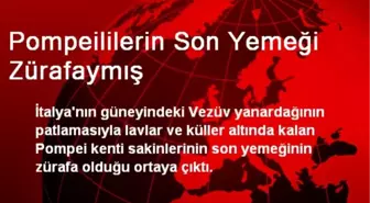 Pompeililerin Son Yemeği Zürafaymış