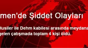 Yemen'de Şiddet Olayları