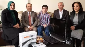 Büyükşehir Belediyesi'nden Engelli Ressam Arslan'a Bilgisayar