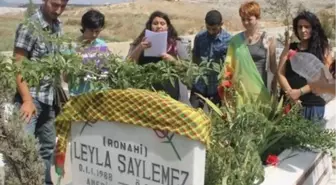 Paris'te Öldürülen Leyla Şaylemez, Mezarı Başında Anıldı