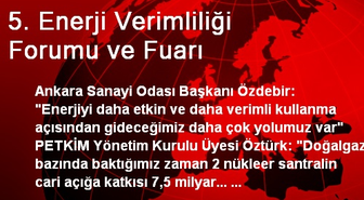 5. Enerji Verimliliği Forumu ve Fuarı