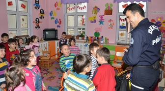 Tekirdağ Deniz Polisinden Minik Öğrencilere Ziyaret