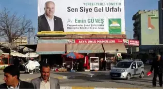 Belediye Başkan Adayından Şiveli Afiş