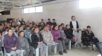 Bozüyük'teki Okullarda Verem Eğitimi Verildi