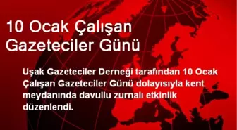 10 Ocak Çalışan Gazeteciler Günü