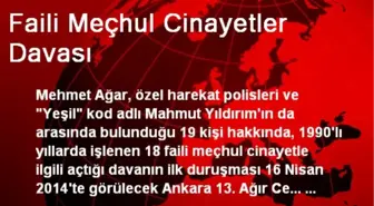 Faili Meçhul Cinayetler Davası