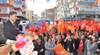 AK Parti'li Sever Anamur'da