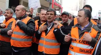 Emeklilikte Yaşa Takılanlar Kadıköy'de Eylem Yaptı