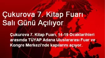 Çukurova 7. Kitap Fuarı Salı Günü Açılıyor